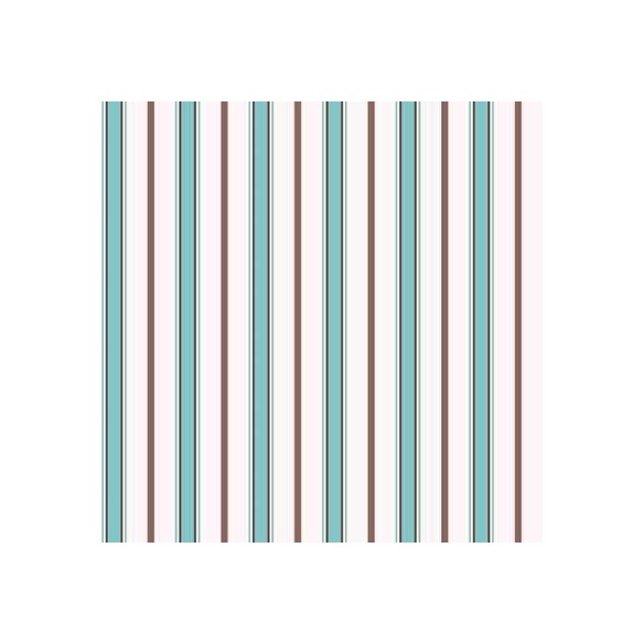 Papel de Parede Adesivo Listrado Azul Branco Marrom 311880254