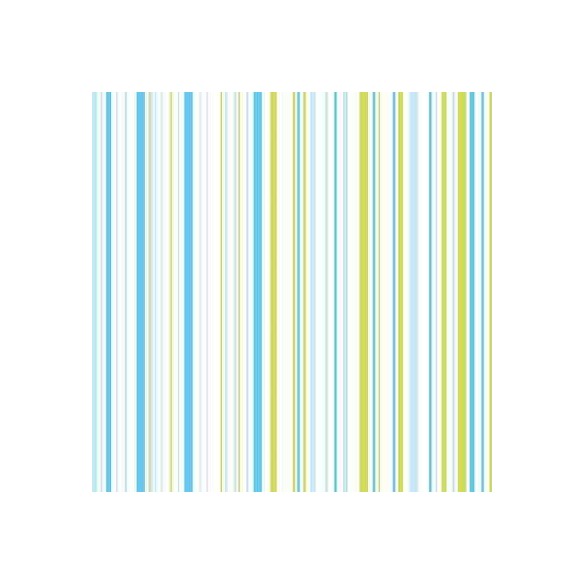 Papel de Parede Adesivo Listrado Azul e Verde Baby 3