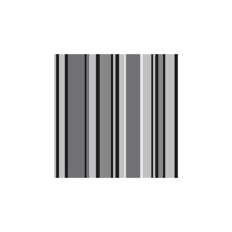 Papel de Parede Adesivo Listrado Cinza 1080
