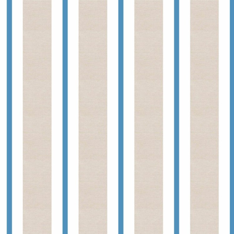 Papel de Parede Adesivo Listrado Clássico Azul...