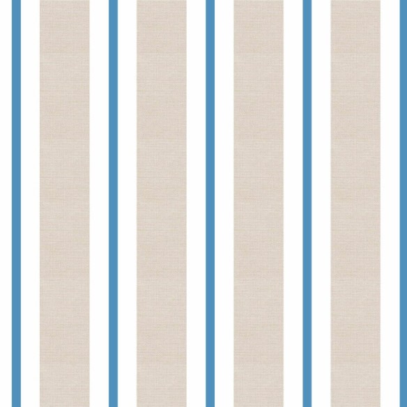 Papel de Parede Adesivo Listrado Clássico Azul 48574