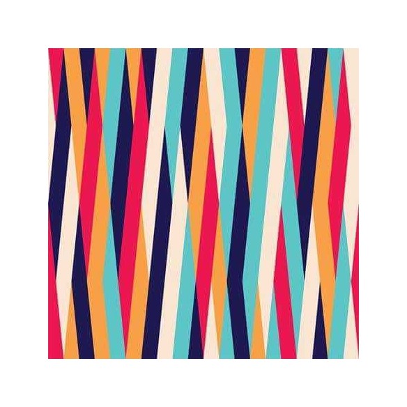 Papel de Parede Adesivo Listrado Colorido 176888774