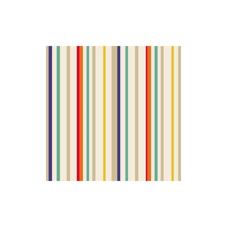 Papel de Parede Adesivo Listrado Colorido 45564