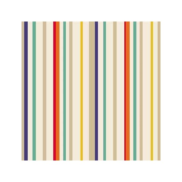 Papel de Parede Adesivo Listrado Colorido 45564