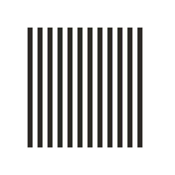 Papel de Parede Adesivo Listrado Preto e Branco 834