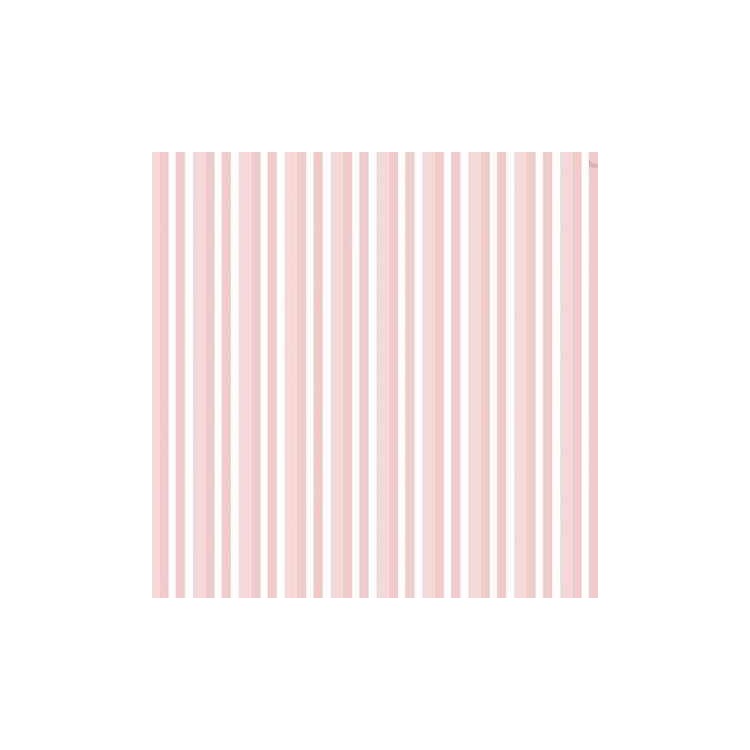 Papel de Parede Adesivo Listrado Rosa  010831