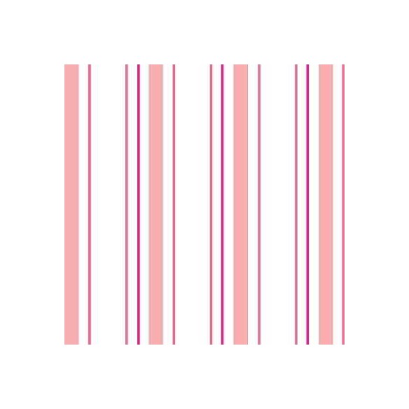 Papel de Parede Adesivo Listrado Rosa 1161