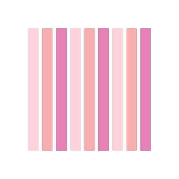 Papel de Parede Adesivo Listrado Rosa 1171