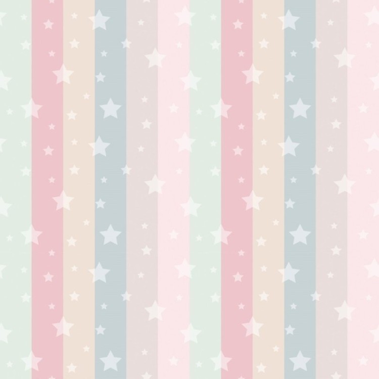 Papel de Parede Adesivo Listrado Stars N019029