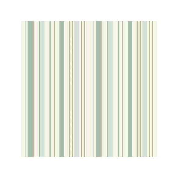 Papel de Parede Adesivo Listrado Verde Azul 45422