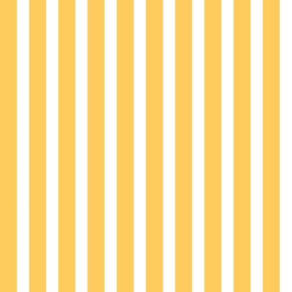 Papel de Parede Adesivo Listras Amarelo e Branco N06278