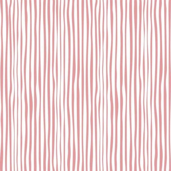 Papel de Parede Adesivo Listras Disformes Vermelhas N06260