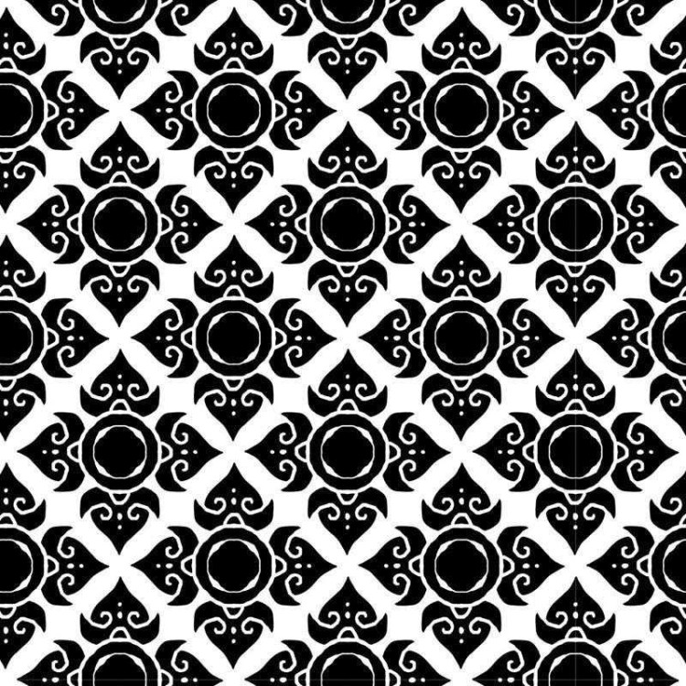 Papel de Parede Adesivo Abstrato Monocromático...