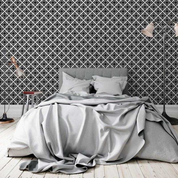 Papel de Parede Adesivo Abstrato Monocromático N05191