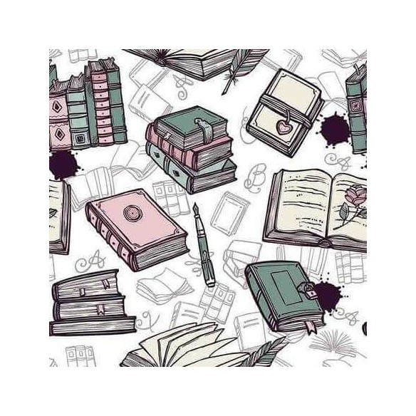 Papel de Parede Adesivo Livro Conto de Fadas  5148