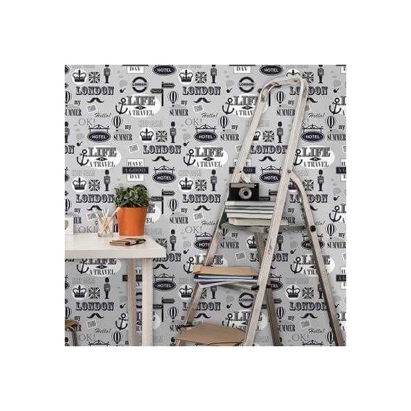 Papel de Parede Adesivo Londres 286454825