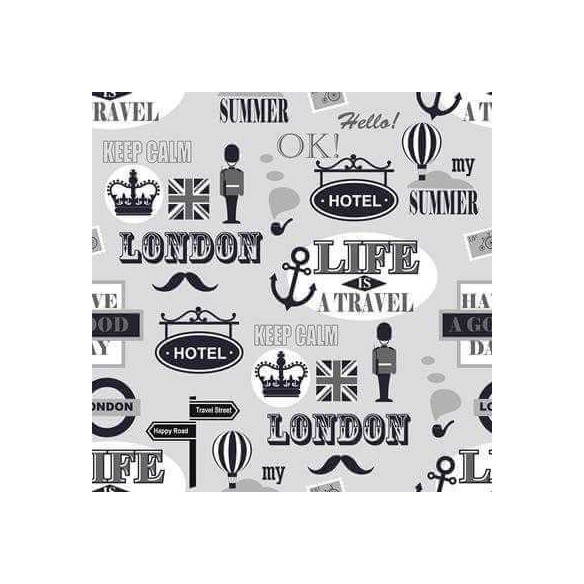 Papel de Parede Adesivo Londres 286454825