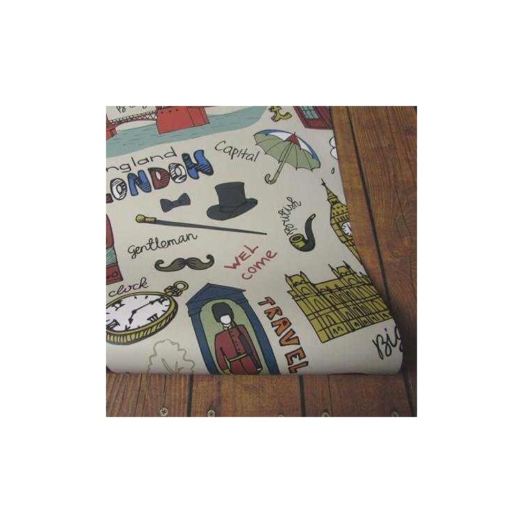 Papel de Parede Adesivo Londres London 291492644