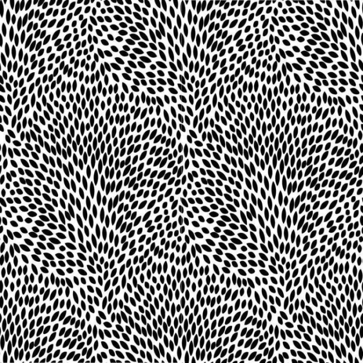Papel de Parede Adesivo Abstrato Monocromático...
