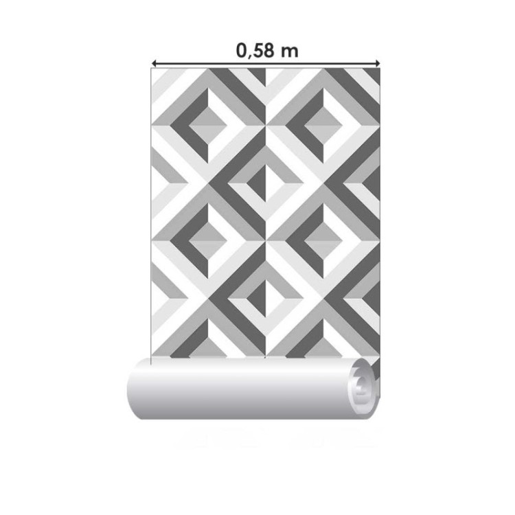 Papel de Parede Adesivo Losango N08230