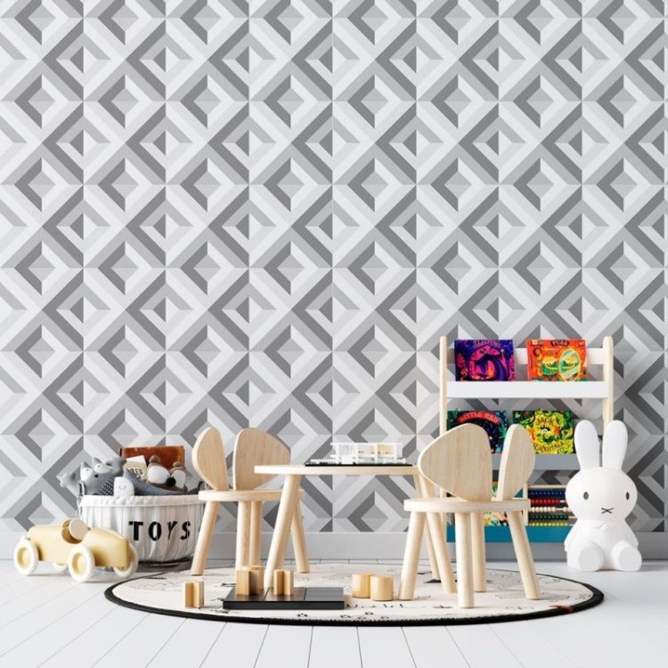 Papel de Parede Adesivo Losango N08230