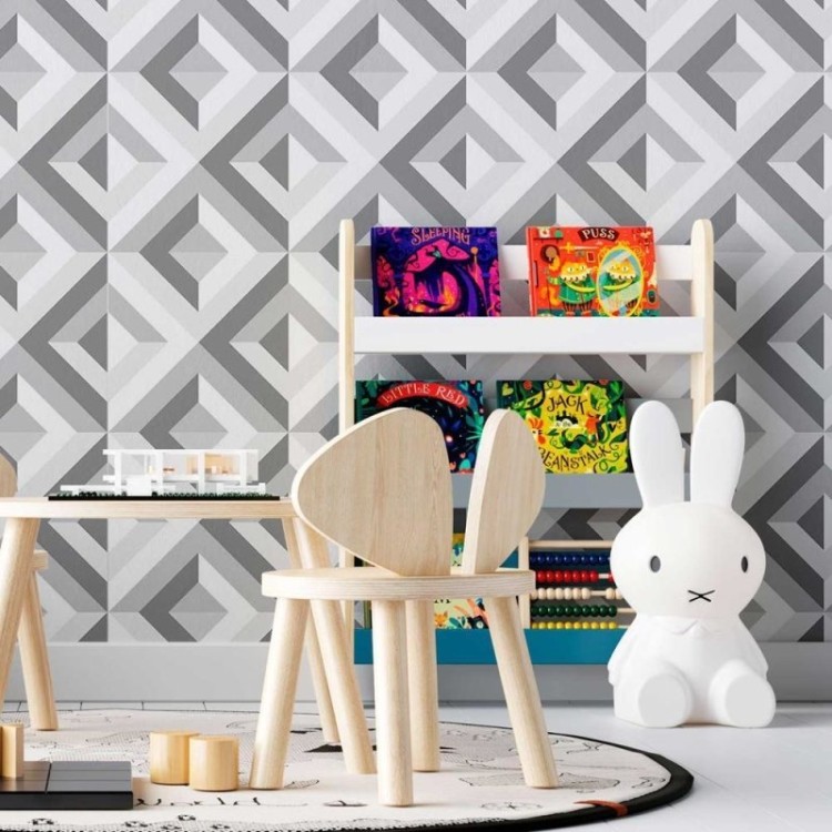 Papel de Parede Adesivo Losango N08230