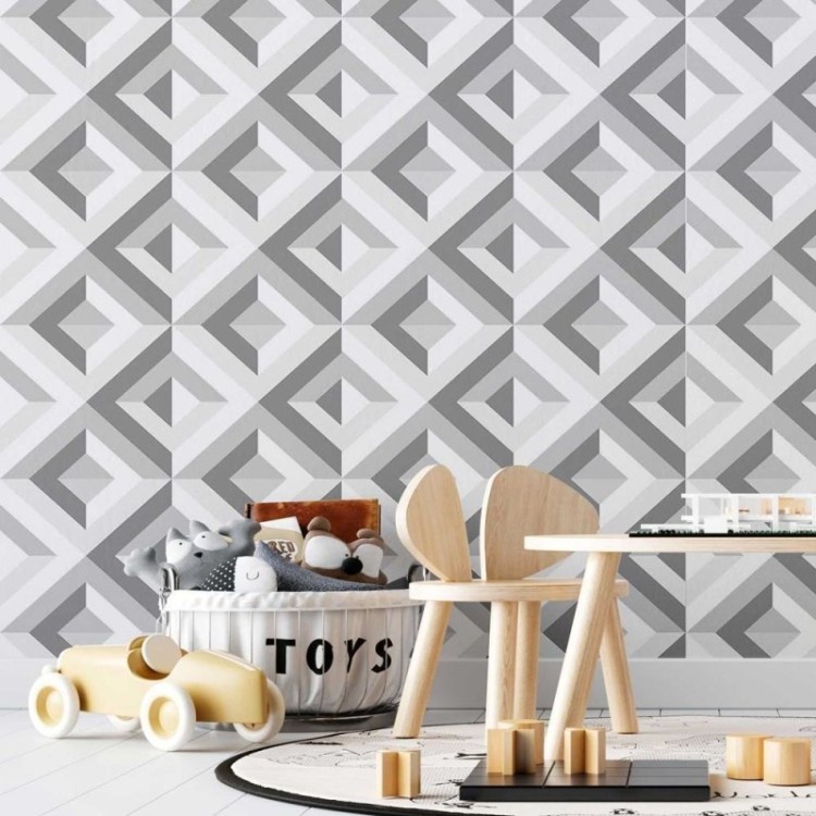 Papel de Parede Adesivo Losango N08230