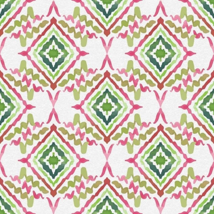 Papel de Parede Adesivo Losangos Abstratos Rosa...