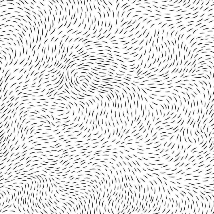 Papel de Parede Adesivo Abstrato Monocromático...