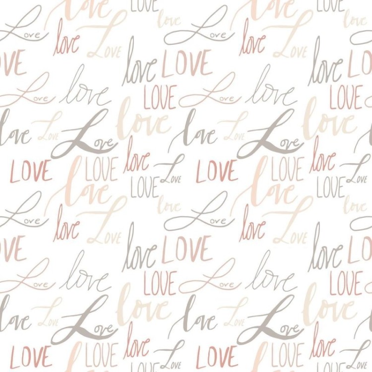 Papel de Parede Adesivo Love N010046