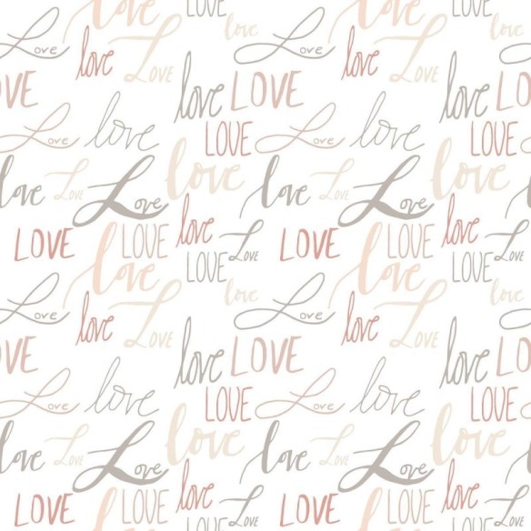 Papel de Parede Adesivo Love N010046