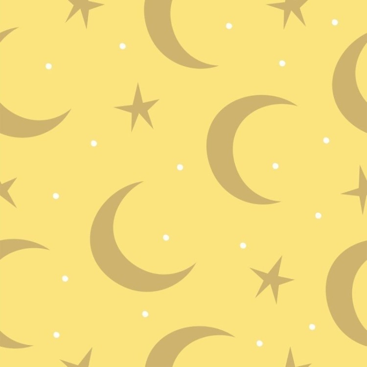 Papel de Parede Adesivo lua e estrelas N014153