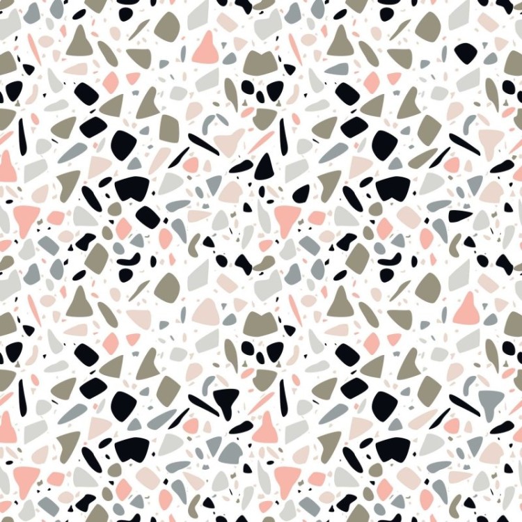 Papel de Parede Adesivo Abstrato Mosaico N02256
