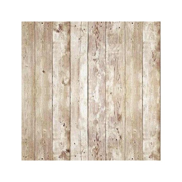 Papel de Parede Adesivo Madeira Antiga Clara 23179914