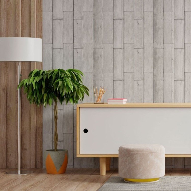 Papel de Parede Adesivo Madeira N013077