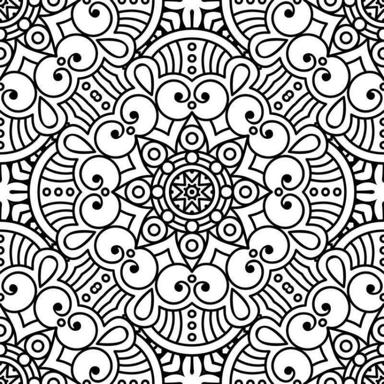 Adesivo para Colorir Mandala - TACOLADO PAPEL DE PAREDE - Kit de Colorir -  Magazine Luiza