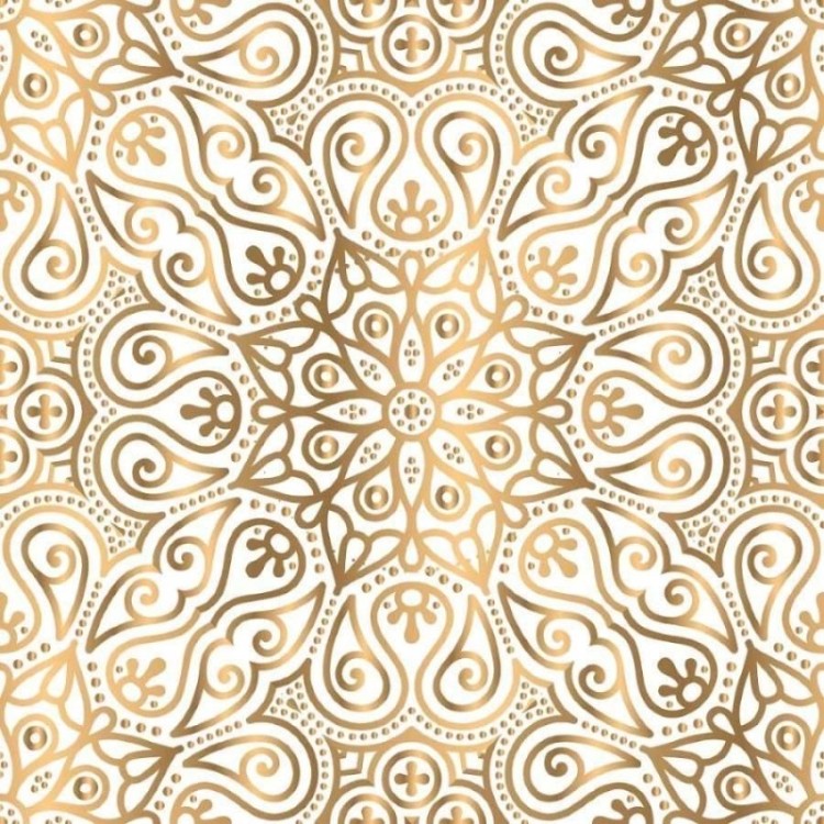 Papel de Parede Adesivo Mandala Luxury N013140