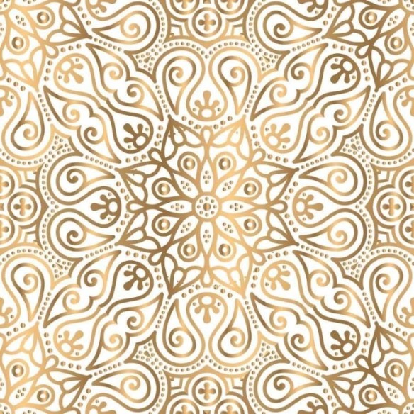 Papel de Parede Adesivo Mandala Luxury N013140