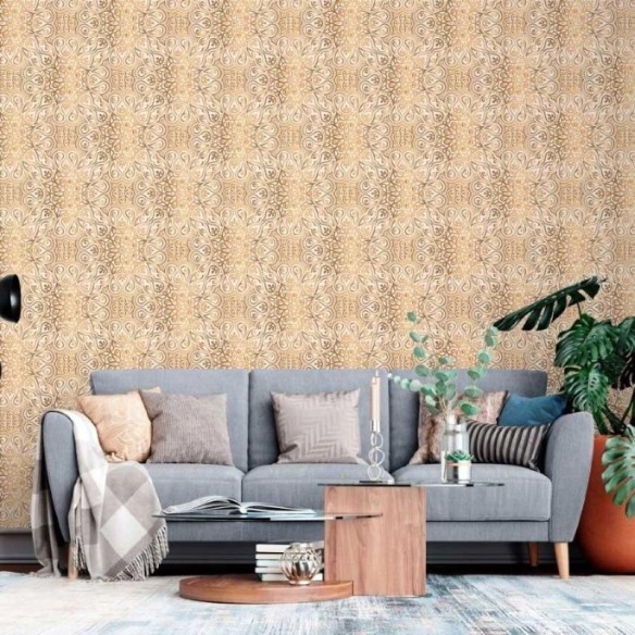 Papel de Parede Adesivo Mandala Luxury N013140