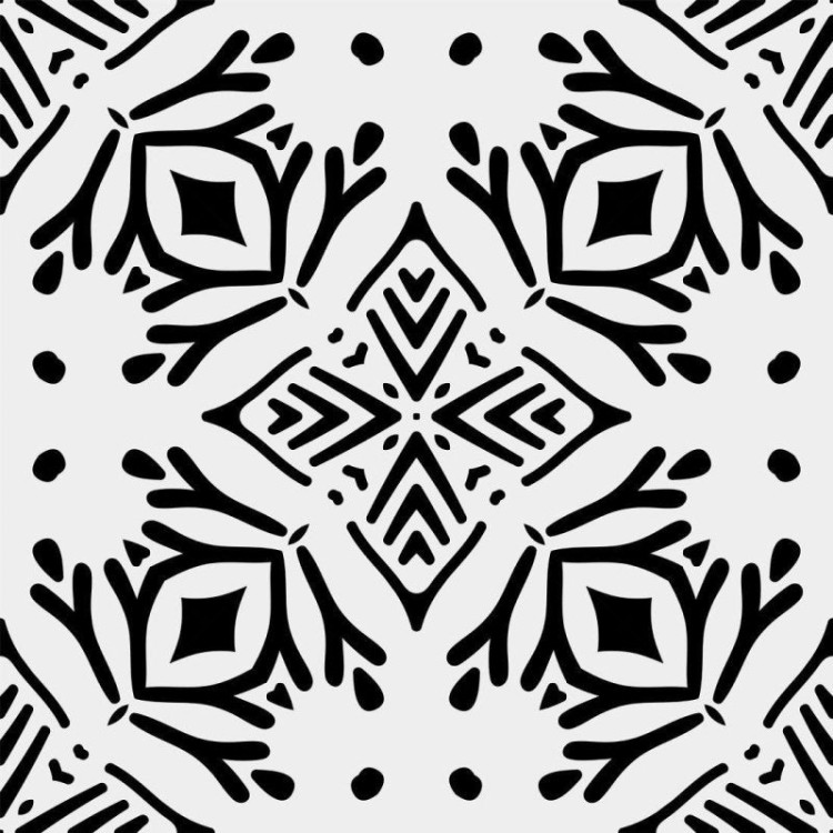 Papel de Parede Adesivo mandala luxury N014099