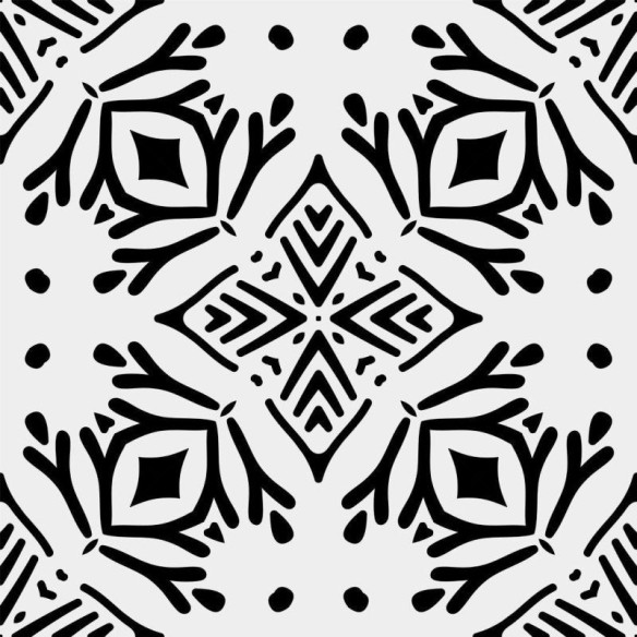 Papel de Parede Adesivo mandala luxury N014099
