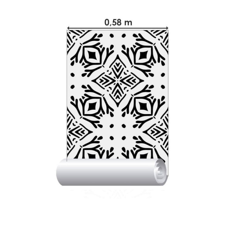 Papel de Parede Adesivo mandala luxury N014099
