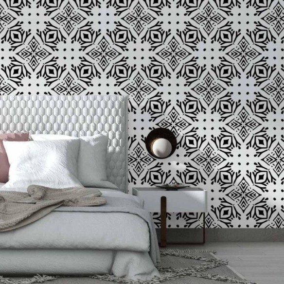 Papel de Parede Adesivo mandala luxury N014099