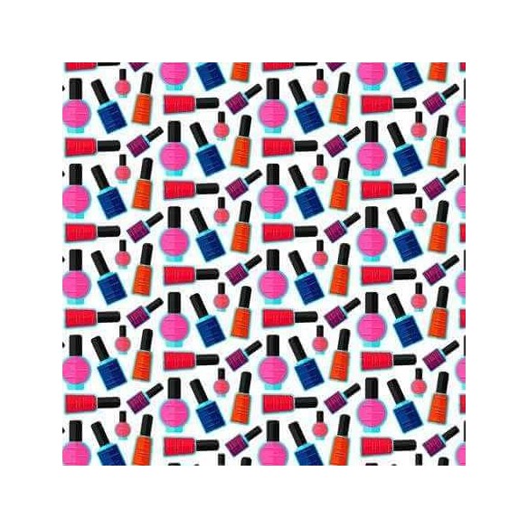 Papel de Parede Adesivo Manicure Esmalteria 392279629