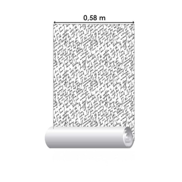 Papel de Parede Adesivo Manuscrito N03012