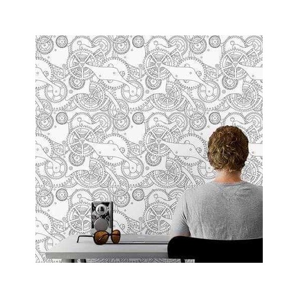 Papel de Parede Adesivo Máquina N52259857