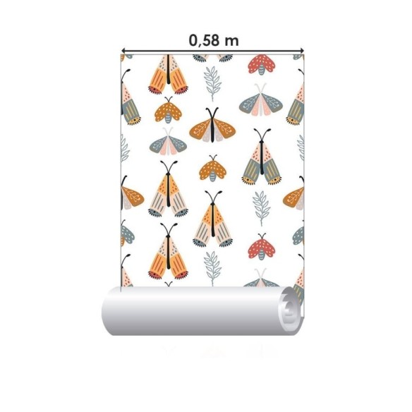 Papel de Parede Adesivo Mariposas N019097