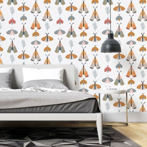 Papel de Parede Adesivo Mariposas N019097