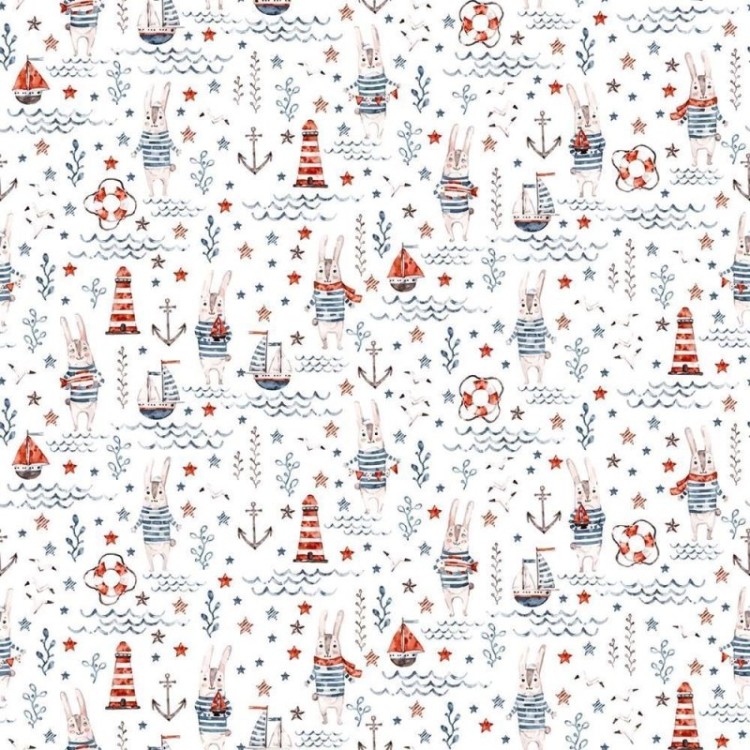 Papel de Parede Adesivo Marítimo N08202