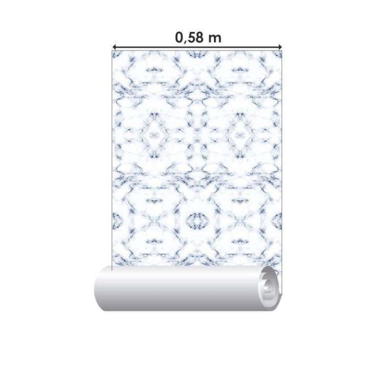 Papel de Parede Adesivo Mármore Smoke N017092